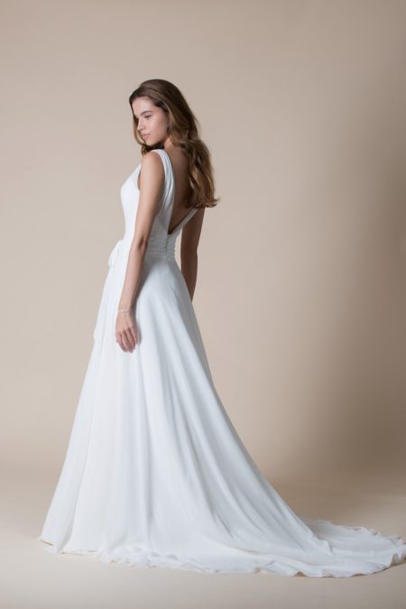 Back of Natalia Wedding Dress from the MiaMia Flying Down to Rio 2020 Bridal Collection