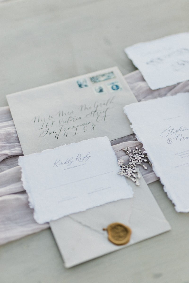 Elopement stationery