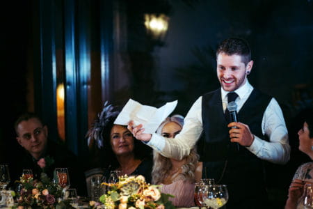 Wedding Speech with Notes