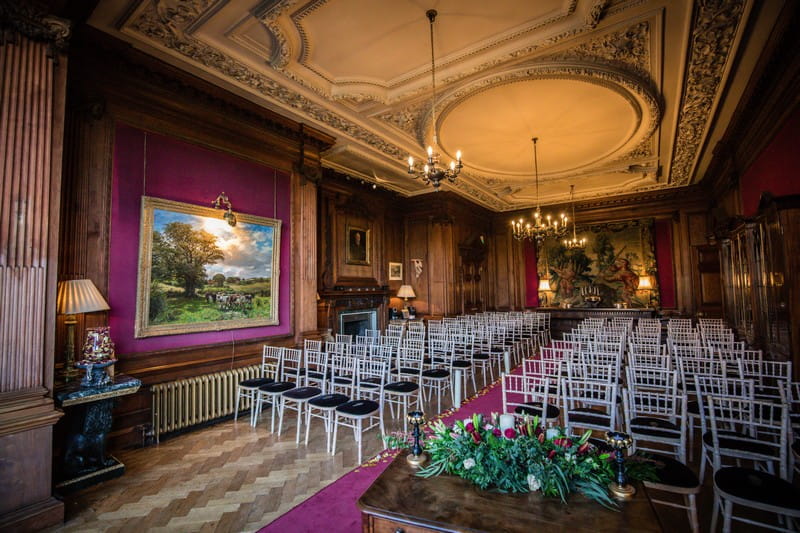 Wedding ceremony room in Thornton Manor